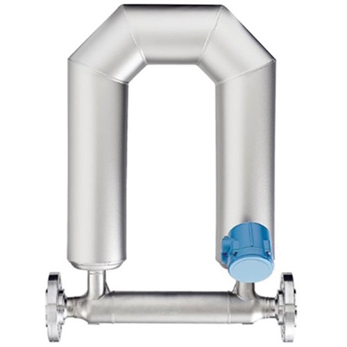 FIG. 3. Coriolis flowmeter with transmitter.